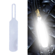 3M Reflektierender Reißverschlussanhänger – weiß